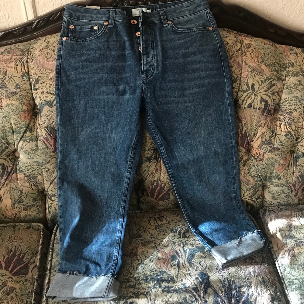 Cropped Standard TOPMAN Capri Pant
